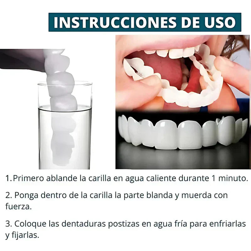 Sonrisa Perfecta™ | Carillas Dentales Ajustables de Resina + Estuche de Regalo - ¡Últimas unidades!