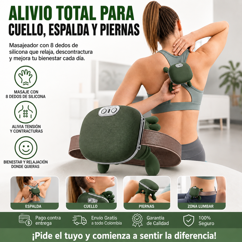 MASAJEADOR INTELIGENTE MULTIFUNCIONAL | ALIVIO MUSCULAR TOTAL