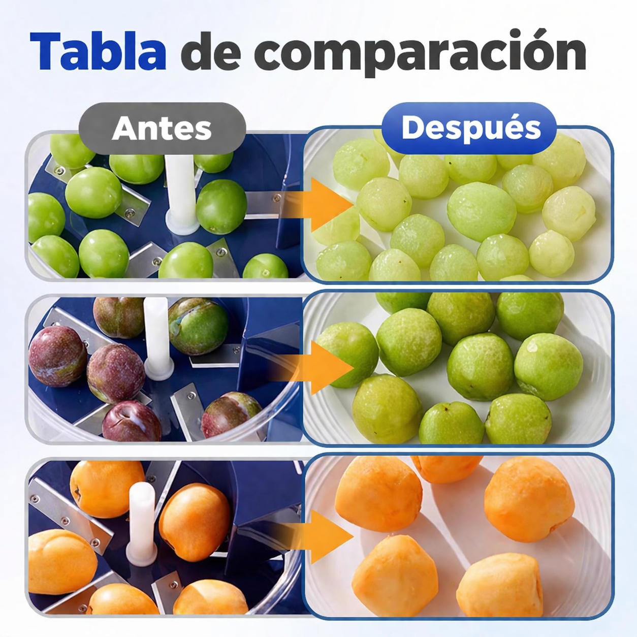 PELADOR ELÉCTRICO DE FRUTAS Y VERDURAS