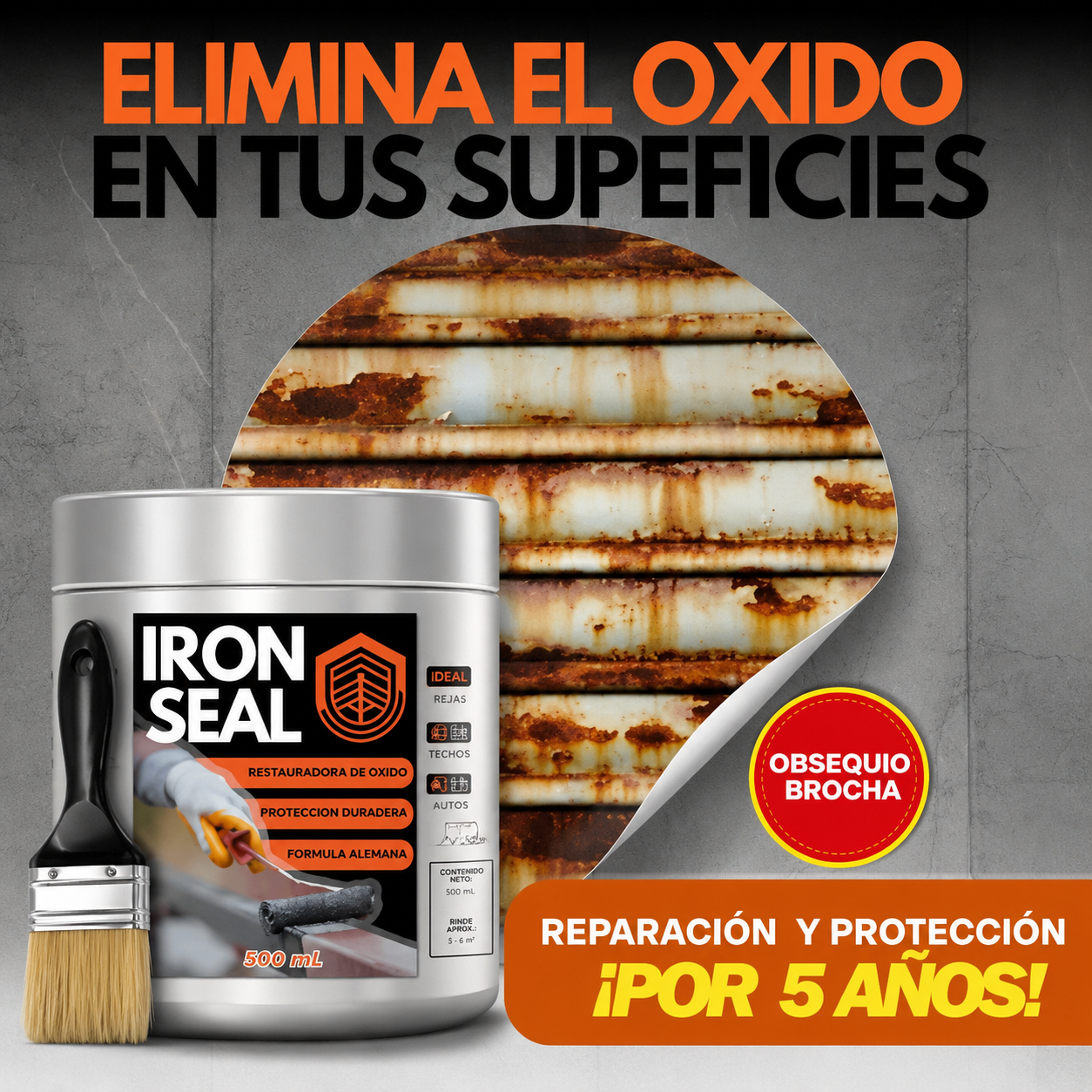 OFERTA FLASH ⚡ IRON SEAL ANTIOXIDO + OBSEQUIO 🎁