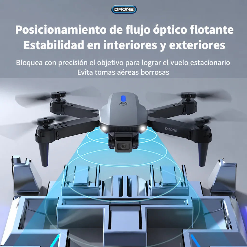 [OFERTA] - DRON E99 MAX SKY VISION 4K + DOBLE BATERÍA + CONTROL PANTALLA CELULAR