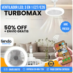 VENTILADOR INTELIGENTE LED 2 EN 1 TURBOMAX™