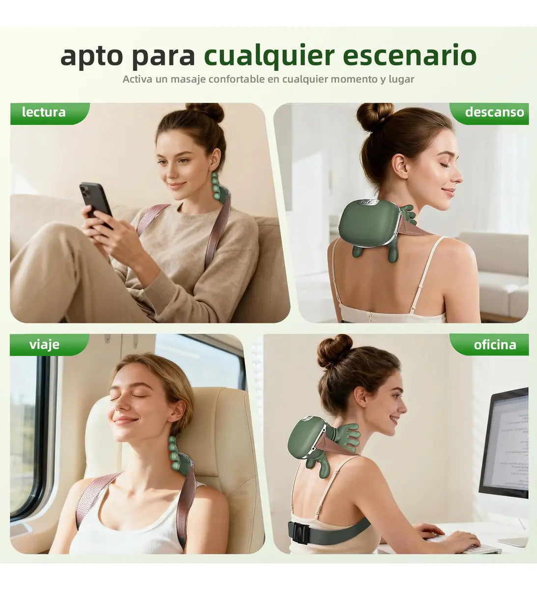 MASAJEADOR INTELIGENTE MULTIFUNCIONAL | ALIVIO MUSCULAR TOTAL