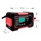 [PROMO] CARGADOR INTELIGENTE 12V PARA BATERÍA CARRO MOTO - CARGA RÁPIDA, REPARA Y MANTIENE CON PANTALLA