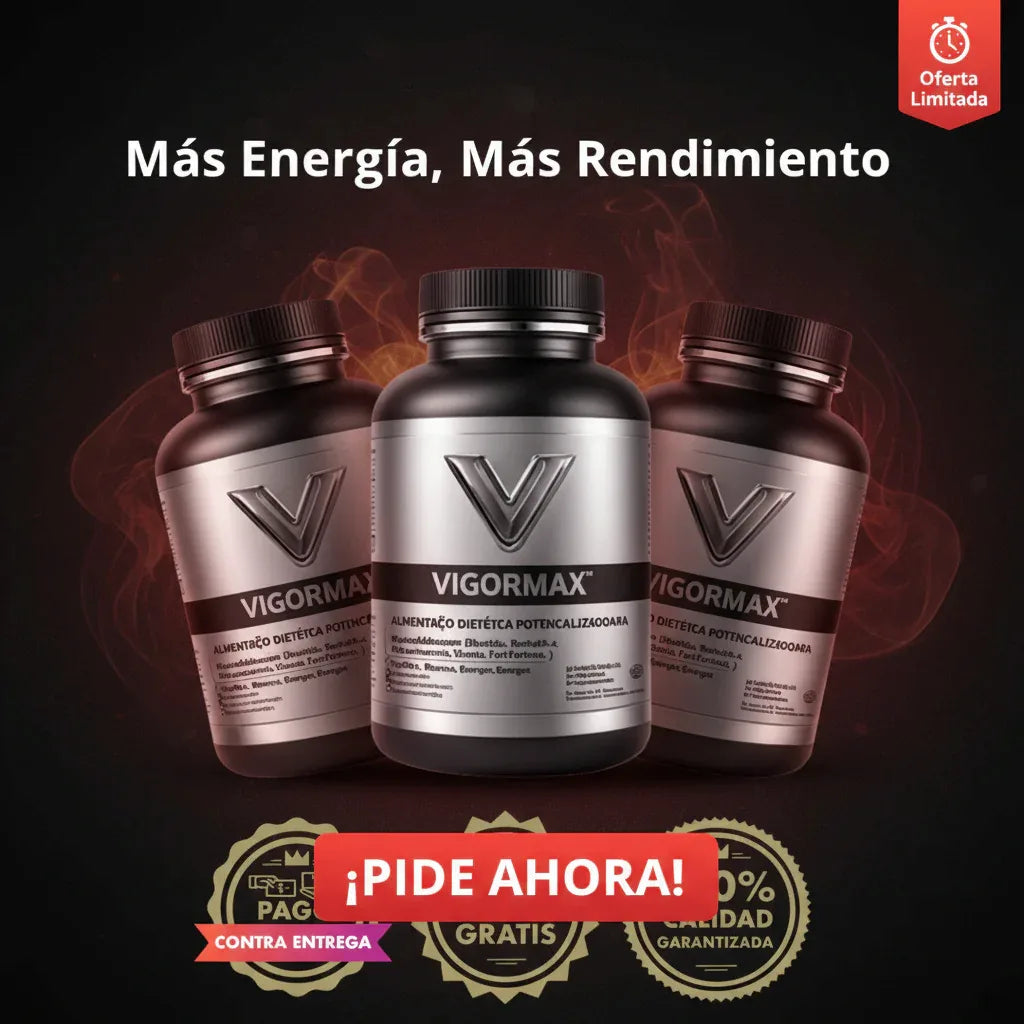 VIGOR MAX 💪 | RECUPERA TU ENERGÍA Y RENDIMIENTO MASCULINO