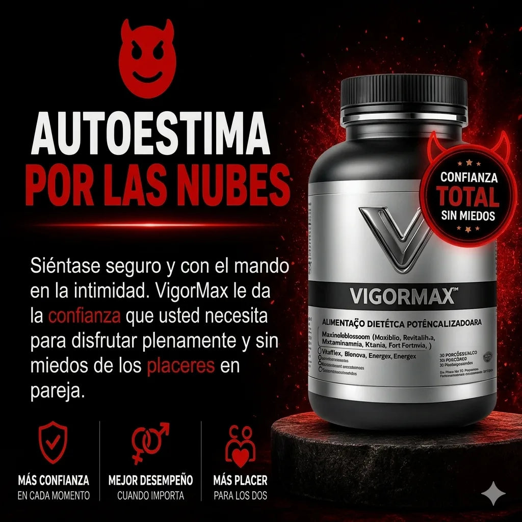 VIGOR MAX 💪 | RECUPERA TU ENERGÍA Y RENDIMIENTO MASCULINO