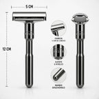 ✨ MÁQUINA DE AFEITAR PREMIUM | 6 NIVELES + 5 CUCHILLAS GRATIS