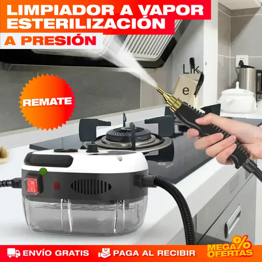 LIMPIADOR A VAPOR PROFESIONAL | HOGAR, COCINA Y AUTO
