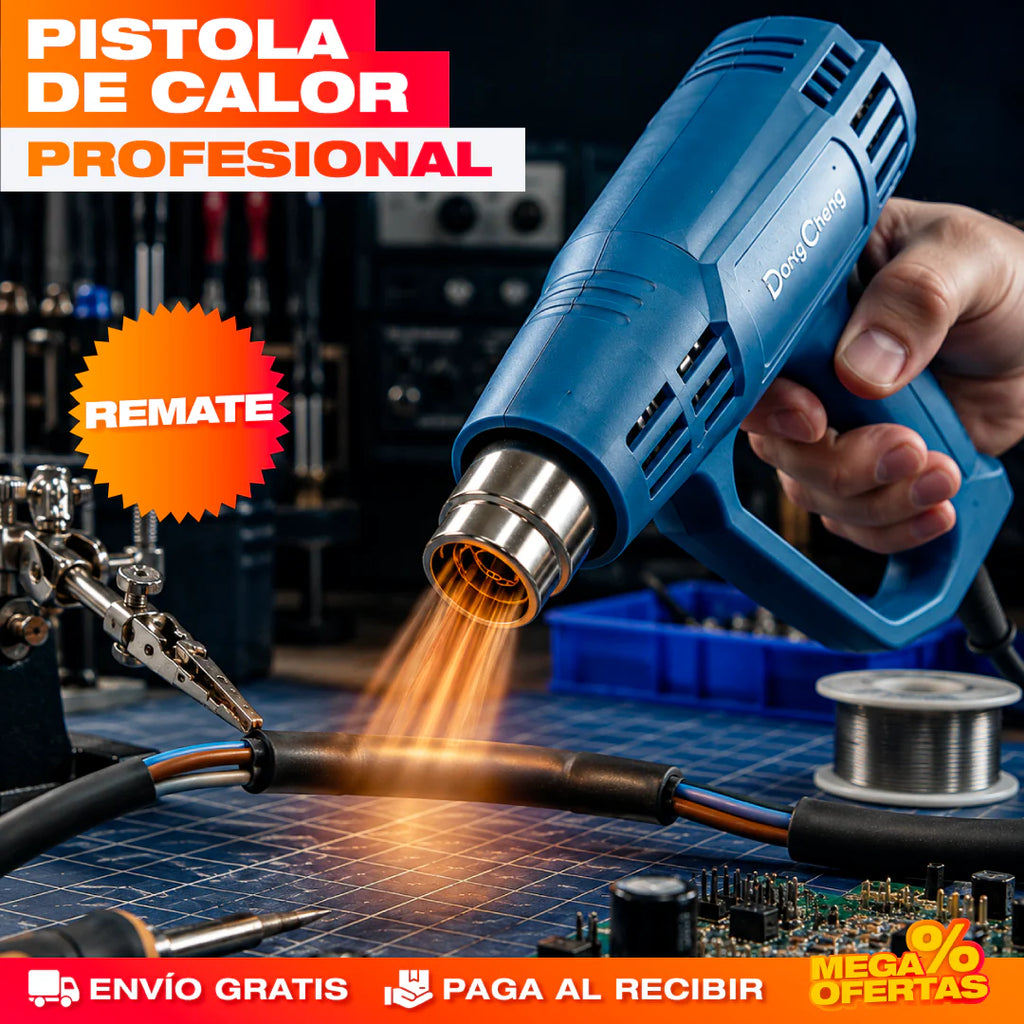 [PROMO] PISTOLA DE CALOR PROFESIONAL 🔥