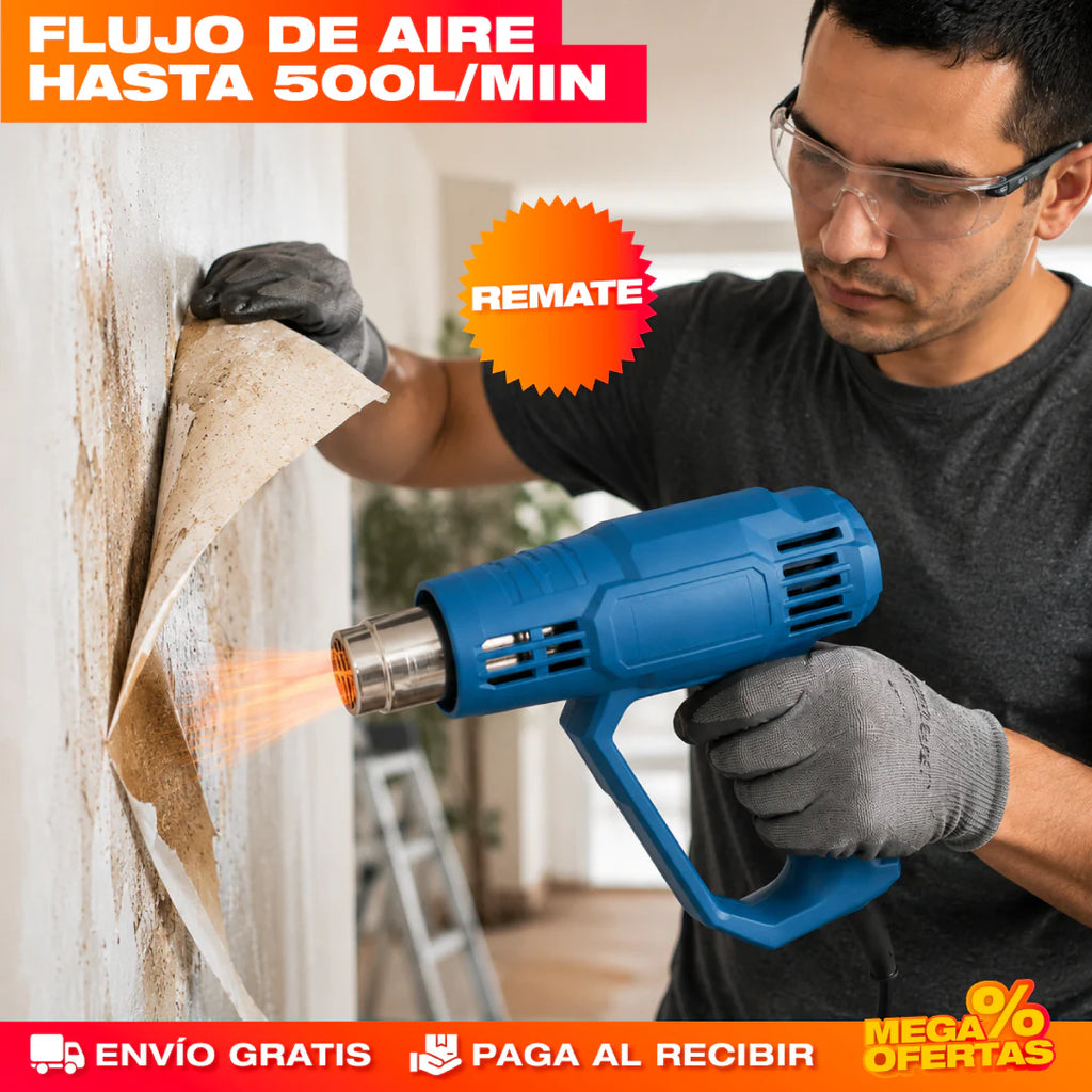 [PROMO] PISTOLA DE CALOR PROFESIONAL 🔥