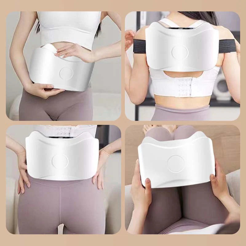 MASAJEADOR ABDOMINAL ELÉCTRICO INALÁMBRICO PARA QUEMAR GRASA Y DIGERIR