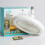 TURBOMAX™ VENTILADOR LED 2 EN 1 CON CONTROL REMOTO - [SUPER POTENTE]
